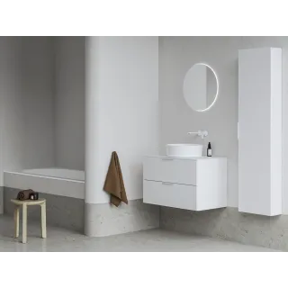 Ravak Blat podumywalkowy Comfort 80, biały X000001380