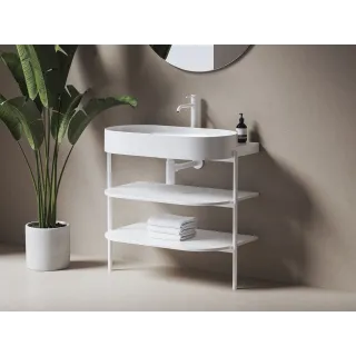 Ravak Umywalka Yard 80 z otworem XJX01280002