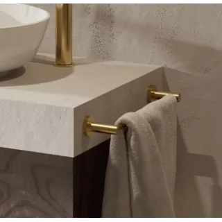 Omnires Modern Project Wieszak na ręcznik 60cm złoto szczotkowane MP60214GLB