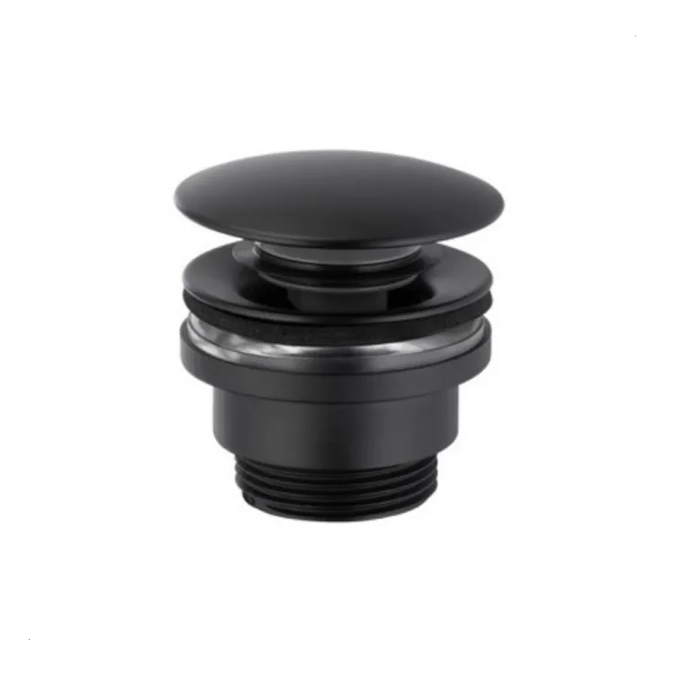 KFA Armatura uniwersalny klik-klak z tworzywa BLACK 660-310-81