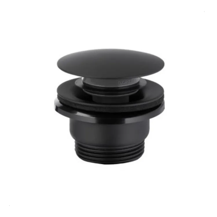 KFA Armatura uniwersalny klik-klak stalowy BLACK 660-320-81