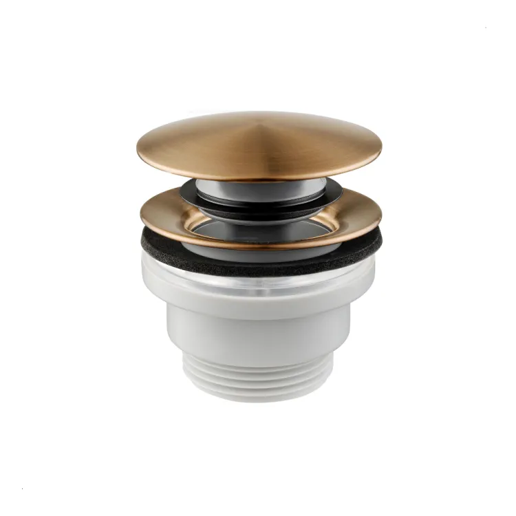 KFA Armatura uniwersalny klik-klak z tworzywa BRUSHED ROSE GOLD 660-310-34