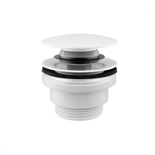 KFA Armatura uniwersalny klik-klak z tworzywa WHITE...