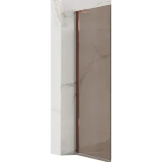 Rea ŚCIANKA PRYSZNICOWA HUGO BROWN/BRUSH COPPER 80 REA-K6964
