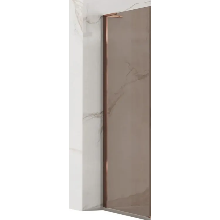 Rea ŚCIANKA PRYSZNICOWA HUGO BROWN/BRUSH COPPER 80 REA-K6964