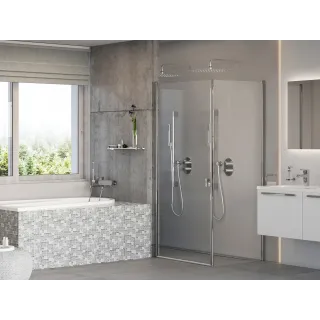 Ravak Deszczownica Slim Chrome 400 mm X07P666