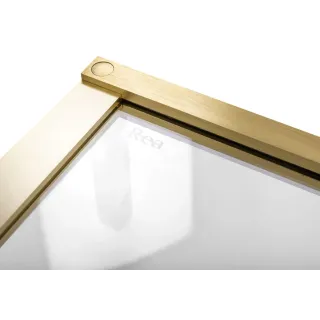 Rea ŚCIANKA PRYSZNICOWA HUGO BRUSH GOLD 80 REA-K6612