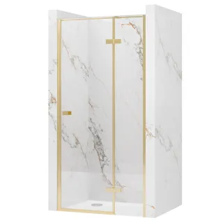 Rea DRZWI PRYSZNICOWE ATLAS BRUSH GOLD 100 L REA-K4674