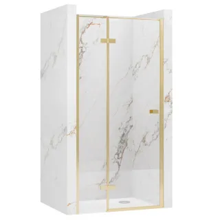 Rea DRZWI PRYSZNICOWE ATLAS BRUSH GOLD 100 L REA-K4674