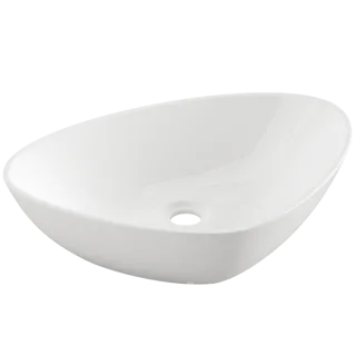 Invena Umywalka nablatowa Triangle CE-60-001-W