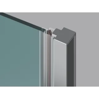 Ravak Drzwi prysznicowe Cool! COSD1 90, połysk+szkło transparent X0VV70A00Z1