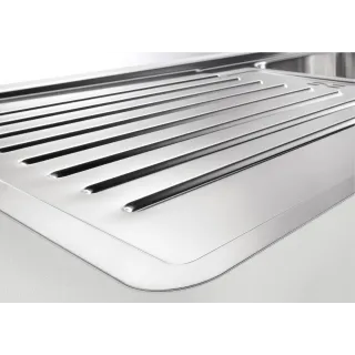 BLANCO CLASSIC Pro 45 S-IF stal polerowana odwracalny, korek auto., InFino 523661