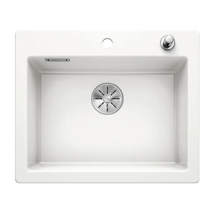 BLANCO PALONA 6 Ceramika PuraPlus biały połysk, korek auto., InFino 524731