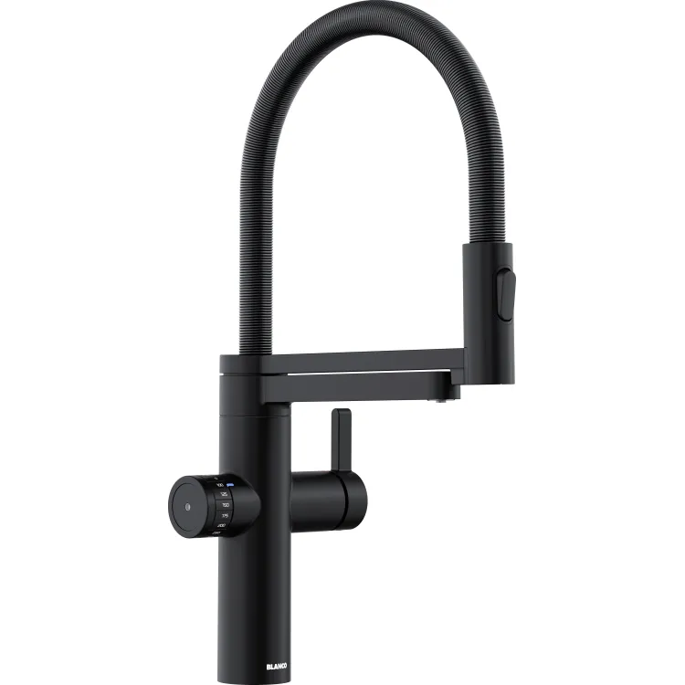 BLANCO EVOL-S Pro drink.filter czarny mat 526636
