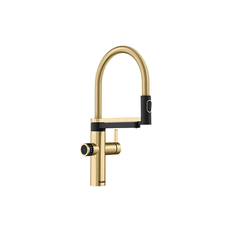 BLANCO EVOL-S Pro drink.filter satin gold 527430
