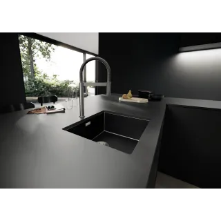 BLANCO CULINA-S II Mini satin dark steel 527469