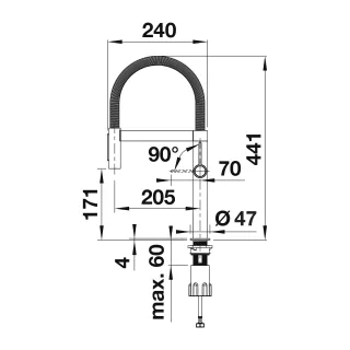 BLANCO CULINA-S II Mini Sensor PVD steel 527466