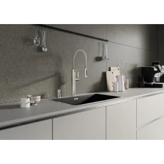 BLANCO CULINA-S II Sensor PVD steel 527462