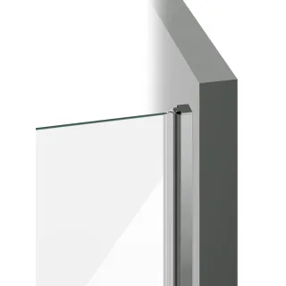 Ravak Drzwi prysznicowe Cool! COSD2 120, połysk+szkło transparent X0VVGCA00Z1