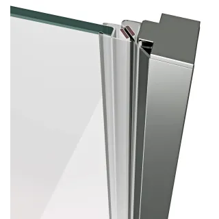 Ravak Drzwi prysznicowe Cool! COSD2 100, połysk+szkło transparent X0VVACA00Z1