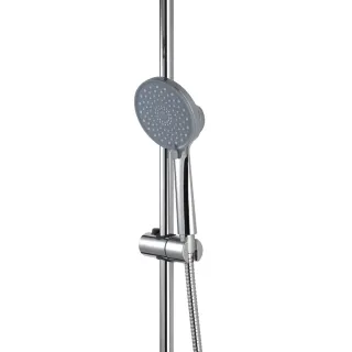 Invena Deszczownia z baterią termostatyczną Volos chrom AU-37-T01-V