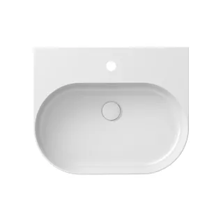 Ravak Umywalka ceramiczna Ceramic Slim Wall O 55, biała XJX01155004