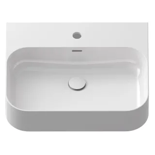 Ravak Umywalka ceramiczna Ceramic Slim Wall R 55, biała XJX01155006