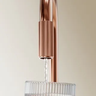 Omnires SWITCH bateria kuchenna do podłączenia zestawu filtrującego, miedź połysk SW9057CP