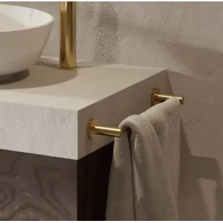 Modern Project Wieszak na ręcznik Złoty szczotkowany MP60216GLB