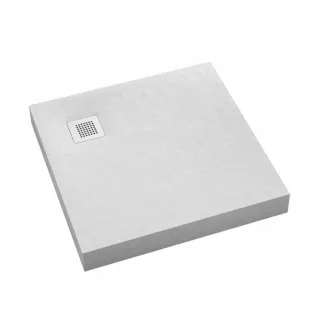 NEW HORIZONS BRODZIK KWADRATOWY 90X90 WHITE STONE (BIAŁY...