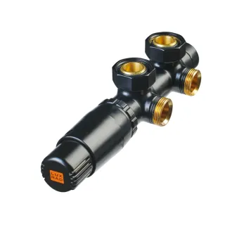 ZAWÓR ZESPOLONY DUO LEWY RAL 9005 MAT
