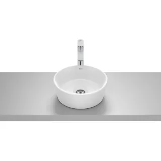 Roca OPTICA Umywalka nablatowa ROUND CR 35 cm BIAŁY...