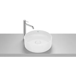 Roca TERRA Umywalka nablatowa okrągła 39 cm Fineceramic®...