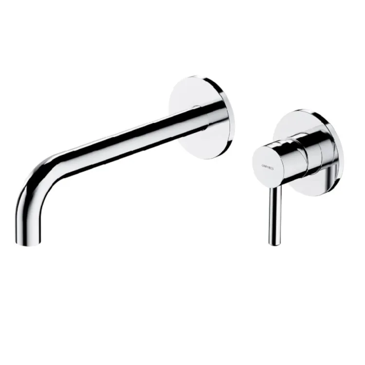 Y element natynkowy baterii umywalkowej podtynkowej z długą wylewką, chrom połysk Y1215HLROCR