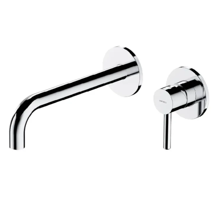 Omnires Y element natynkowy baterii umywalkowej podtynkowej z długą wylewką, chrom połysk Y1215HLROCR