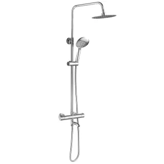 Rea ZESTAW NATRYSKOWO-WANNOWY LUNGO DIAMOND CHROM TERM...