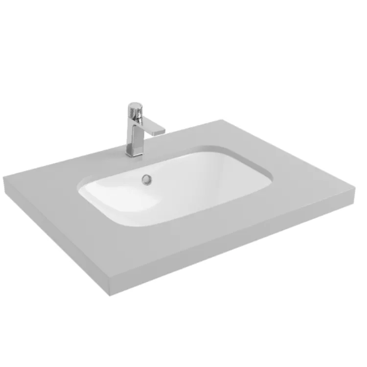 Candera Umywalka podblatowa 56x40cm biały połysk CEEX.5121.565.WH