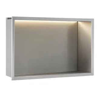 Rea PÓŁKA WNĘKOWA LED 30x45x10 cm BRUSH REA-08547