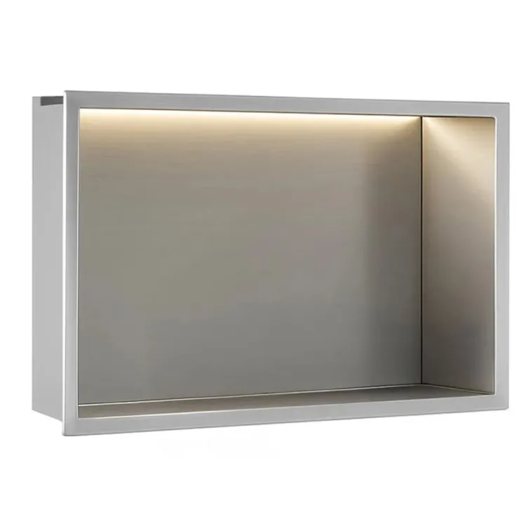 Rea PÓŁKA WNĘKOWA LED 30x45x10 cm BRUSH REA-08547