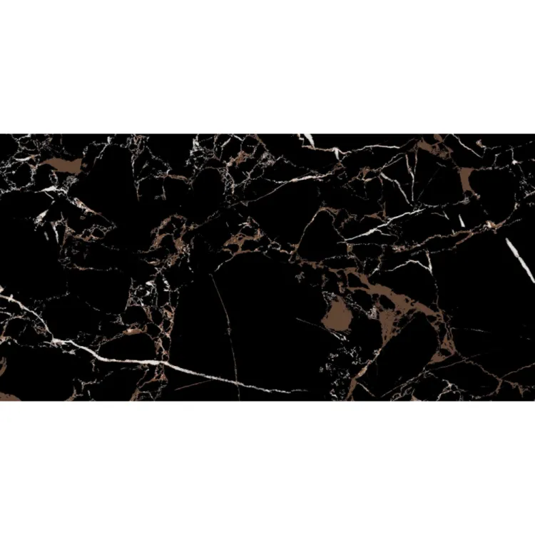 Ego Płytka scienno-podłogowa Thunder Black 60x120cm, Połysk (1.44)