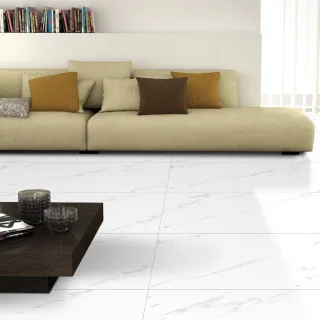 Ego Płytka ścienno-podłogowa Tulon White 60x120cm Połysk (1,44)