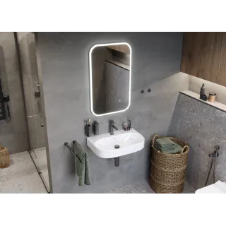 Excellent PI bateria umywalkowa stojąca, grafit szczotkowany AREX.1201AB