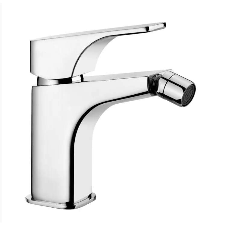 Bateria bidetowa HIACYNT chrom z korkiem klik-klak