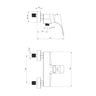 Hiacynt Bateria natryskowa czarna