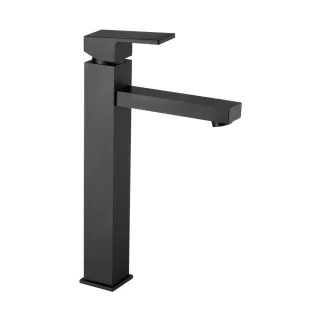 Anemon Bateria umywalkowa stojąca wysoka Czarna