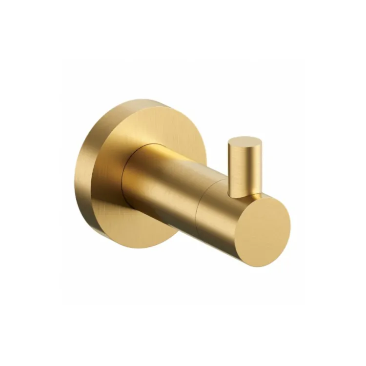 Modern Project Haczyk pojedynczy złoto szczotkowane