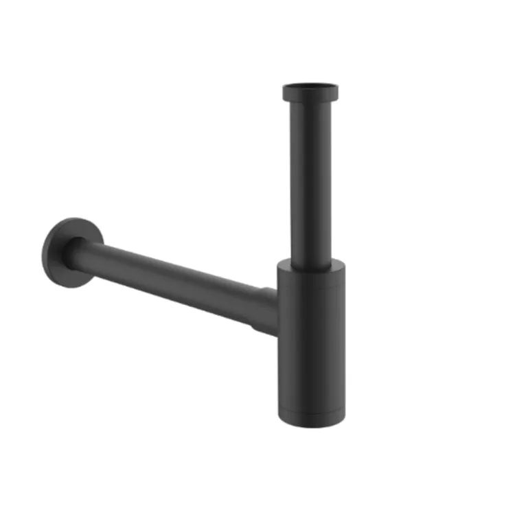 D54 Syfon umywalkowy stal nierdzewna czarny mat INEX.2018BL