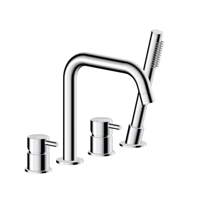 KFA Armatura MOZA CHROM bateria wannowa 4-otworowa 5035-210-00