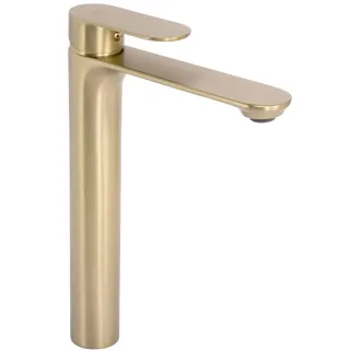 Rea BATERIA UMYWALKOWA DROP ZŁOTA SZCZOTKOWANA WYSOKA...