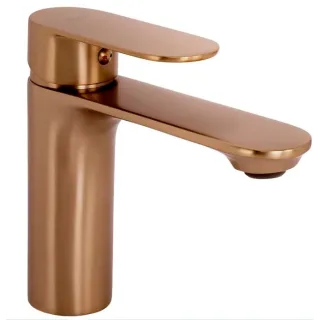 Rea BATERIA UMYWALKOWA DROP MIEDŹ SZCZOTKOWANA NISKA...